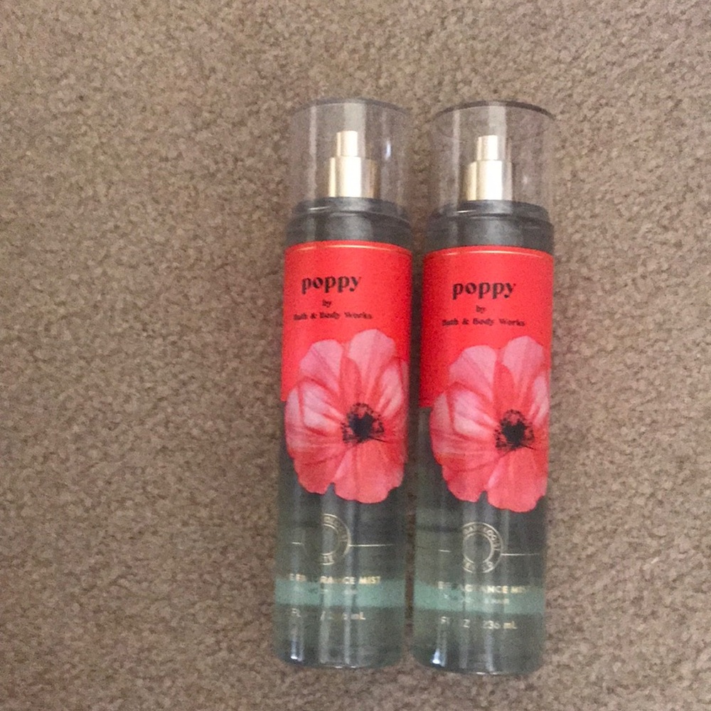 Two Poppy Mists